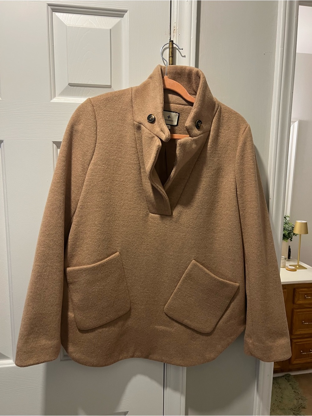 NWOT Tuckernuck Camel Emerson Popover Jacket - Picture 1 of 11